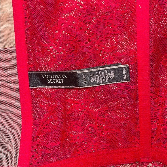 VICTORIAS SECRET VERY SEXY LACE BUSTIER SHADE LIPSTICK 38D - Picture 3 of 4